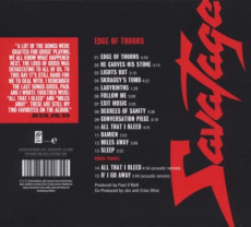 CD / Savatage / Edge Of Thorns / Reedice / Digipack