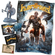 2CD / Bloodbound / Tales From The North / Box / 2CD+Statue+Flag...