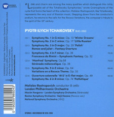 6CD / Tchaikovsky / Symphonies 1-6 / Manfred Symphony / Box / 6CD