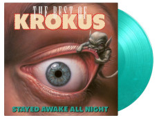 LP / Krokus / Stayed Awake All Night / 1500cps / Green & White / Vinyl