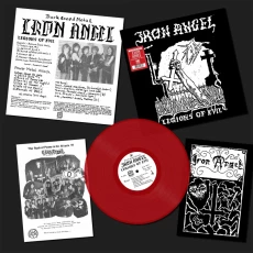 LP / Iron Angel / Legions Of Evil / Blood Red / Vinyl