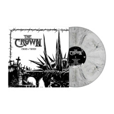 LP / Crown / Crown Of Thorns / White,Black Marbled / Vinyl