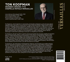 CD / Koopman Ton / Grandes Orgues 1710