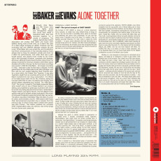 LP / Baker Chet & Bill Evans / Alone Together / Coloured / Vinyl