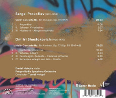 CD / Matej�a Daniel,Symf.Orch.�RO / �ostakovi�,Prokofjev:Houslov� k
