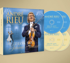 3CD/DVD / Rieu Andr� / Thank You Johann Strauss / 3CD+DVD