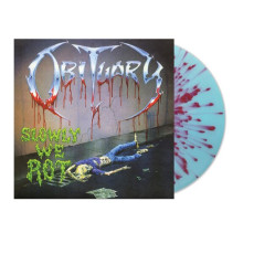 LP / Obituary / Slowly We Rot / Blue Red Splatter / Vinyl