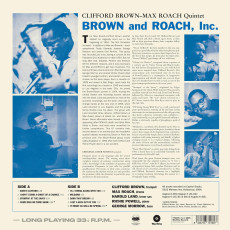 LP / Brown Clifford / Brown And Roach Incorporated / Vinyl