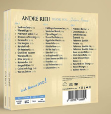 3CD/DVD / Rieu Andr� / Thank You Johann Strauss / 3CD+DVD