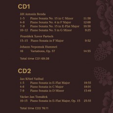 2CD / Kozderkov Jarmila / Klavrn skladby eskho klasicismu / 2CD