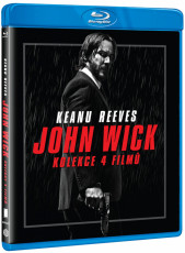 4Blu-Ray / Blu-ray film /  John Wick 1-4 / Kolekce / 4Blu-Ray