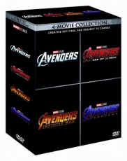 4DVD / FILM / Avengers / Kolekce 1.-4. / 4DVD