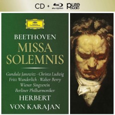 CD/BRD / Beethoven / Missa Solemnis / Herbert Von Karajan / CD+Blu-Ray