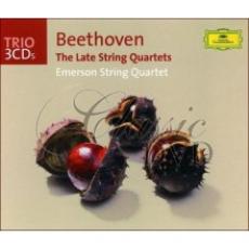 3CD / Beethoven / Late String Quartets / Emerson String Quartet / 3CD