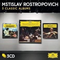 3CD / Rostropovich Mstislav / 3 Classic Albums / 3CD / Paperpacks