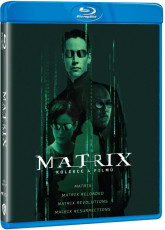 4Blu-Ray / Blu-ray film /  Matrix 1-4 / Kolekce / 4Blu-Ray
