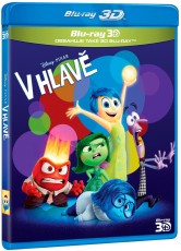 3D Blu-Ray / Blu-ray film /  V hlav / Inside Out / 3D+2D 2Blu-Ray