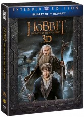 3D Blu-Ray / Blu-ray film /  Hobit:Bitva pti armd / Prodlouen verze / 3D+2D / 5BRD