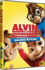 4DVD / FILM / Alvin a Chipmunkov 1-4 / Kolekce / 4DVD