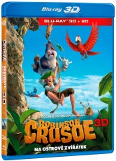 3D Blu-Ray / Blu-ray film /  Robinson Crusoe:Na ostrov zvtek / 3D+2D Blu-Ray