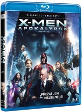 3D Blu-Ray / Blu-ray film /  X-Men:Apokalypsa / 3D+2D 2Blu-Ray