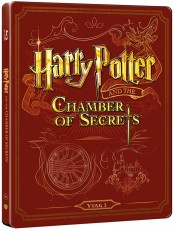 Blu-Ray / Blu-ray film /  Harry Potter a tajemn Komnata / Steelbook / BRD+DVD