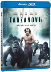 3D Blu-Ray / Blu-ray film /  Legenda o Tarzanovi / Legend Of Tarzan / 3D+2D 2Blu-Ray