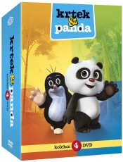 4DVD / FILM / Krtek a Panda 1-4 / Kolekce / 4DVD