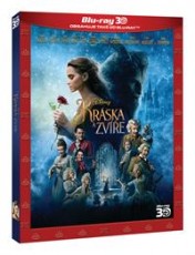 3D Blu-Ray / Blu-ray film /  Krska a zve / Beauty And The Beast / 2017 / 3D+2D