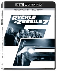 UHD4kBD / Blu-ray film /  Rychle a zbsile 7 / UHD+Blu-Ray