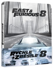 2Blu-Ray / Blu-ray film /  Rychle a zbsile 8 / Fast And Furious 8 / Steelbook