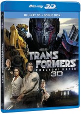 3D Blu-Ray / Blu-ray film /  Transformers 5:Posledn ryt / 3D+bonus Blu-Ray