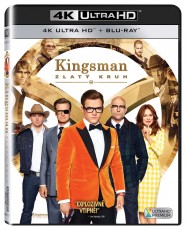 Blu-Ray / Blu-ray film /  Kingsman:Zlat kruh / UHD+Blu-Ray