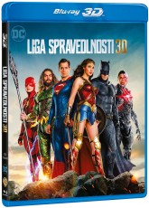 3D Blu-Ray / Blu-ray film /  Liga spravedlnosti / Justice League / 3D+2D 2Blu-Ray