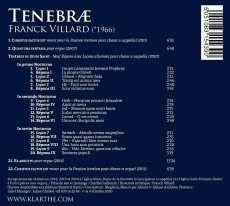 CD / Villard Franck / Tenebrae