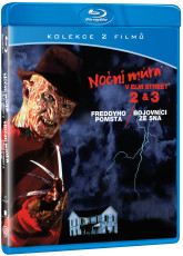 4Blu-Ray / Blu-ray film /  Non mra v Elm Street 2+3 / Kolekce / 2Blu-Ray