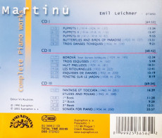 3CD / Martin Bohuslav / Piano Works