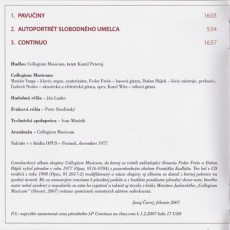 CD / Collegium Musicum / Continuo