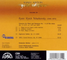 CD / Anerl Karel / Gold Edition Vol.20 / Tchajkovskij