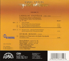 2CD / Anerl Karel / Gold Edition Vol.21 / Vycplek / Mcha / 2CD