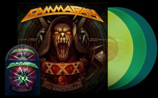 3LP / Gamma Ray / 30 Years Live / Anniversary / Color / Vinyl / 3LP+Blu Ray