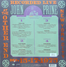 4LP / Prine john / Live At The Other End, Dec. 1975 / RSD / Vinyl / 4LP