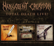 3CD / Malevolent Creation / Total Live Death! / 2021 Reedice / 3CD