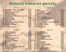 4CD / Various / Nejhez trampsk psniky I.-IV. / 4CD