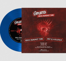 LP / Exploited / Race Against Time / Blue / Vinyl / 7"