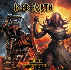 2LP / Iced Earth / Hellrider / I Walk Among You / Picture / Vinyl / 2LP