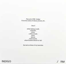 LP / RM / Indigo / BTS / Vinyl