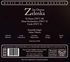 CD / Zelenka J.D. / Te Deum / Missa Eucharistica / Digipack