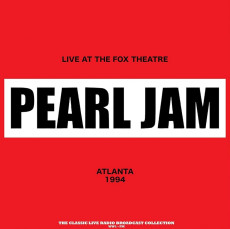LP / Pearl Jam / Live At The Fox Theatre / Atlanta 1994 / Vinyl / Red