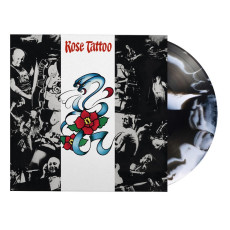 LP / Rose Tattoo / Rose Tattoo / White,Black Swirled / Vinyl